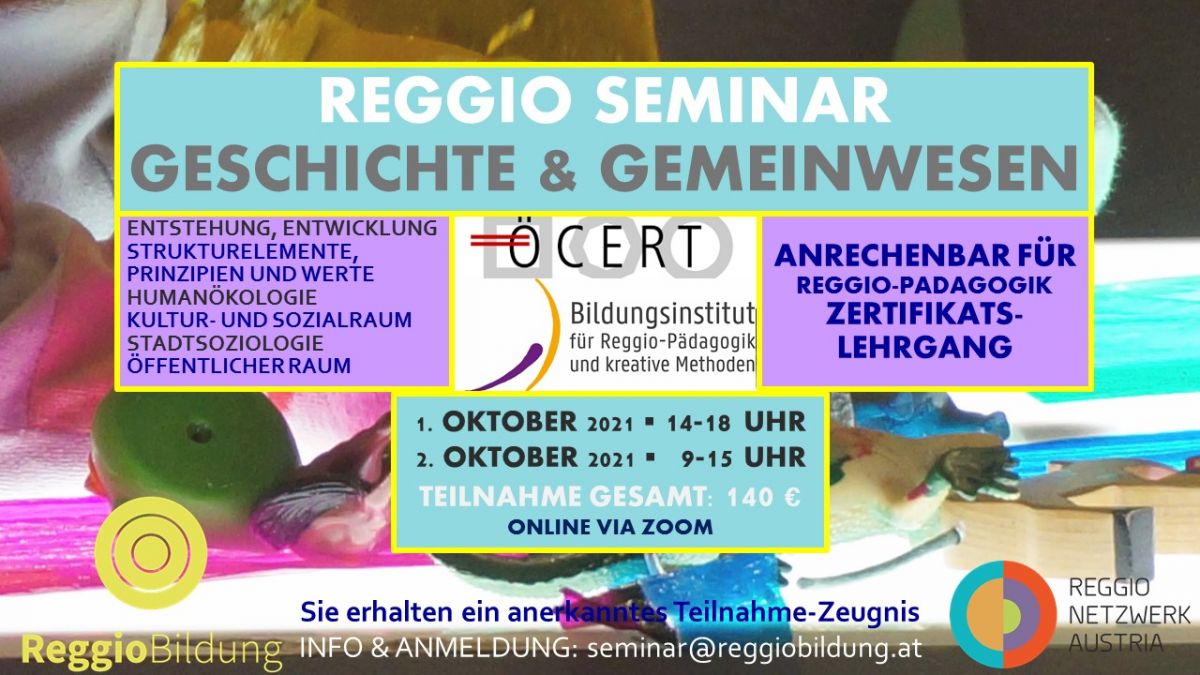 REGGIO-Seminar_Geschichte und Gemeinwesen REGGIO-Seminar_Geschichte und Gemeinwesen
