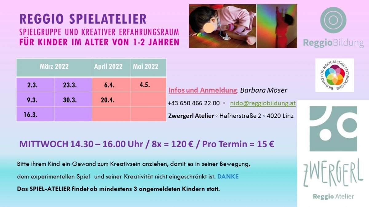 Spielatelier Frühling 2022_Kinder 1-3 Jahre